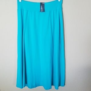 Lane bryant stretchy maxi skirt